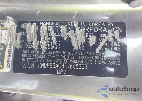 2014 Kia Sportage Lx из США, поврежденный, VIN KNDPB3AC4E7605303